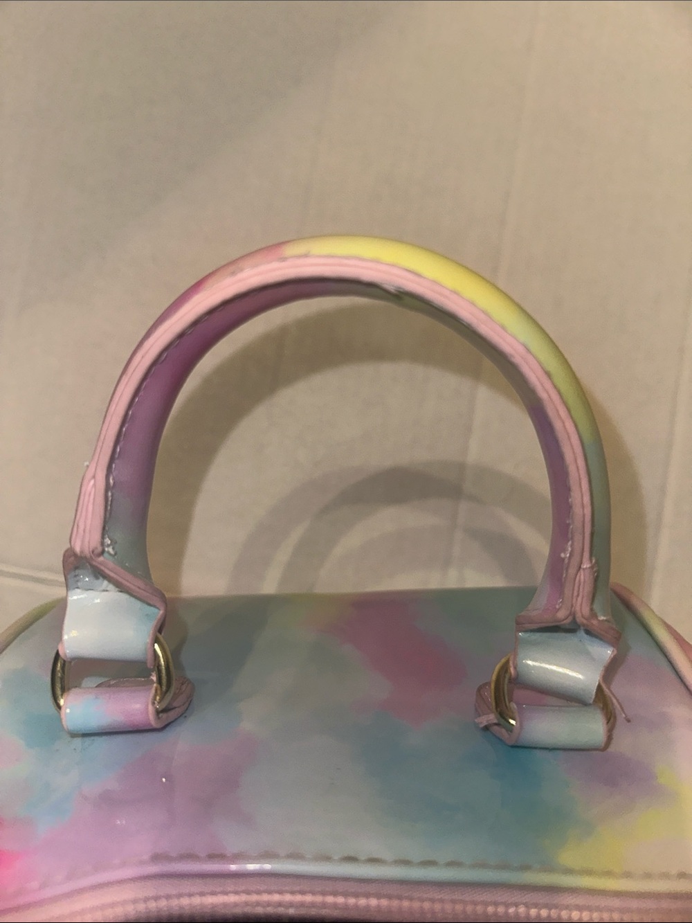 Luv Betsey by Betsey Johnson - Pastel Cat Mini Satchel Bag - Picture 9 of 15